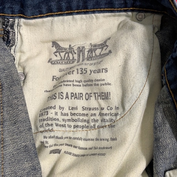 Levi’s Blue Loose Fit 514 Jeans Denim W 38 L 32 - Picture 9 of 9